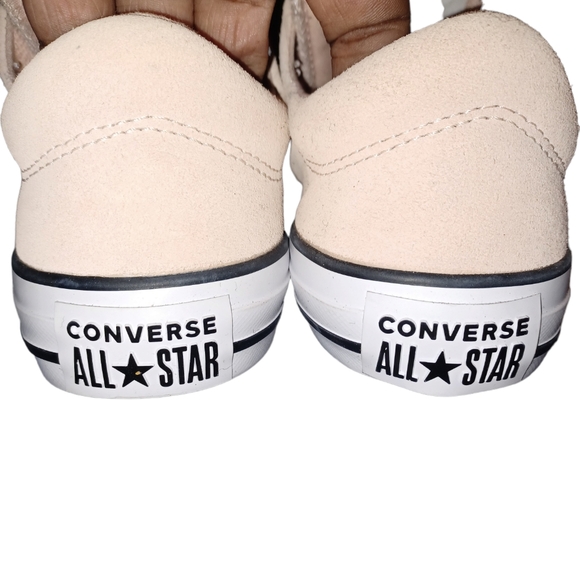 ✨️🆕️Converse Suede Allstars Rare Color ✨️Nude Peach NWOT 🍑 - Picture 3 of 4
